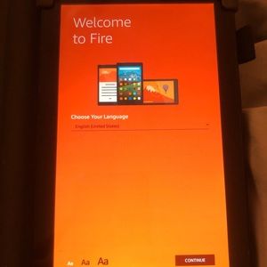 7th Generation 7” Kindle Fire w/ Case